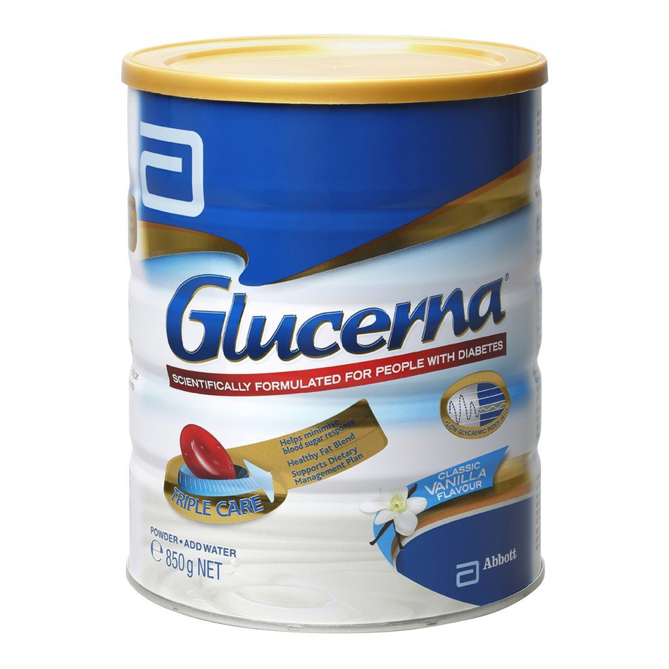 Sữa Glucerna Úc 850g dành cho người tiểu đường. HSD: 06/2023