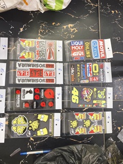Tem phản quang sticker độc đáo 16 mẫu