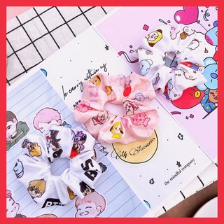 [Giá sỉ] Cột tóc scrunchies BTS- Thuỳ My Accessories