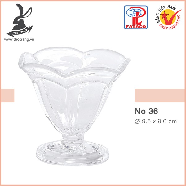 Ly Đựng Kem NO36 Nhựa Trong Acrylic Cao Cấp 9.5 x 9.0 cm Fataco Việt Nam