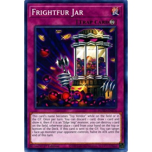 Thẻ bài Yugioh - TCG - Frightfur Jar / ROTD-EN074'