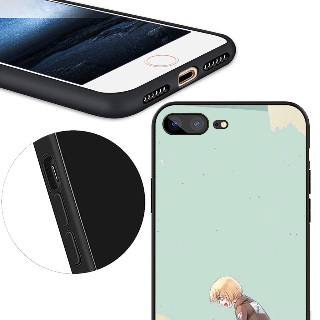 Bao Da Điện Thoại Họa Tiết attack on titan mikasa levi eren Cho samsung galaxy a11 a31 a71 a51 a21s cby53 Vỏ