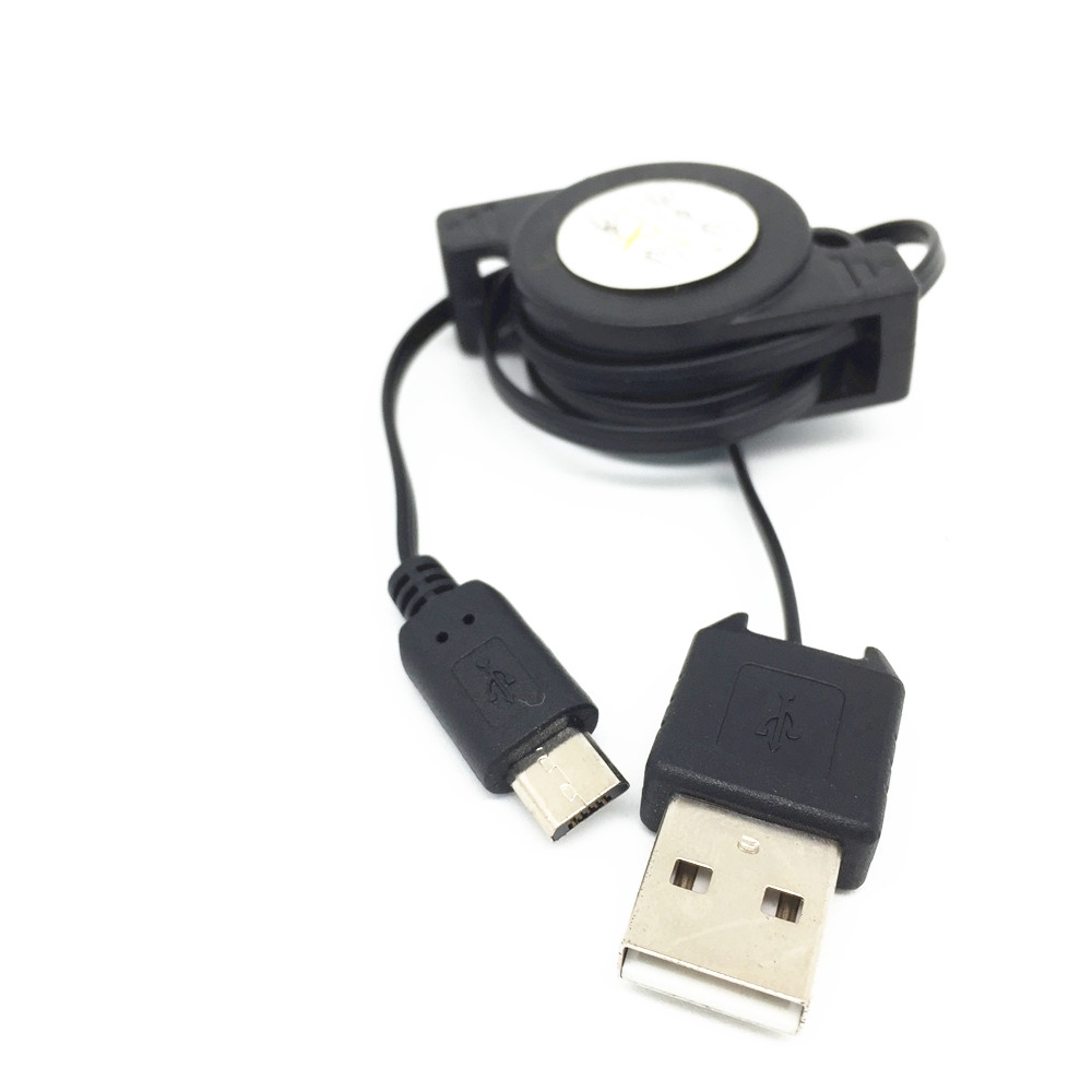 Cáp sạc đồng bộ dữ liệu Micro USB có thể thu vào cho Htc T328D T327 Sensation (Z710E) S710D T328T De