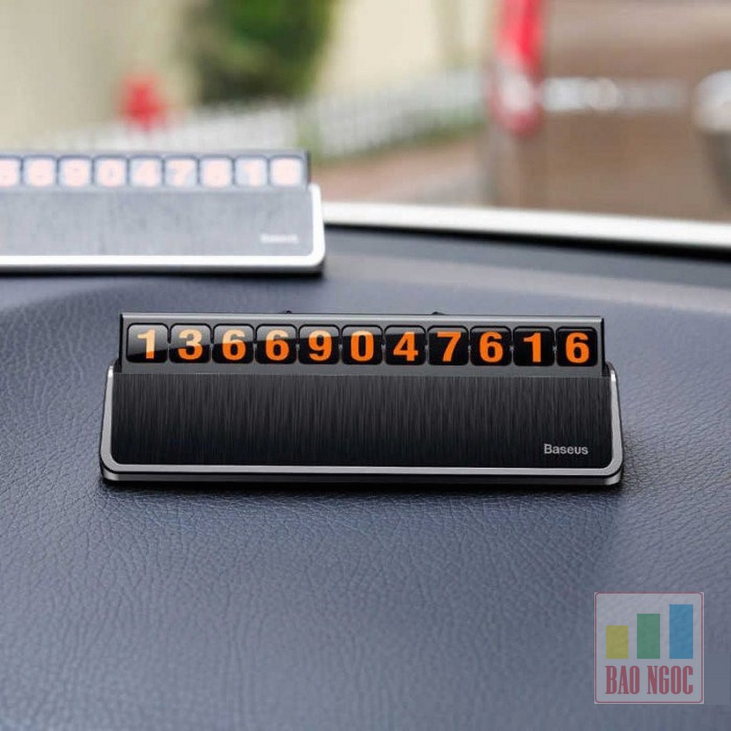 Bảng số điện thoại trên ô tô Baseus ACNUM | BigBuy360 - bigbuy360.vn