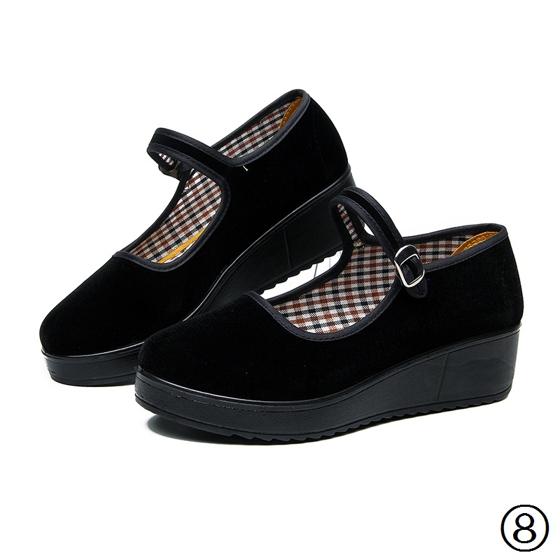 Giày Búp Bê Đế Mềm Dày Dặn Thời Trang Công Sở Cho Nữ