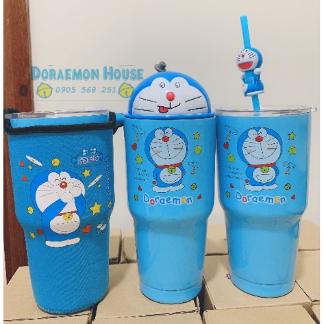 🌻 LY GIỮ NHIỆT THAILAND 🎀DORAEMON HOUSE