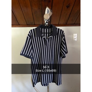 Áo thun polo secondhand 100% hàng real