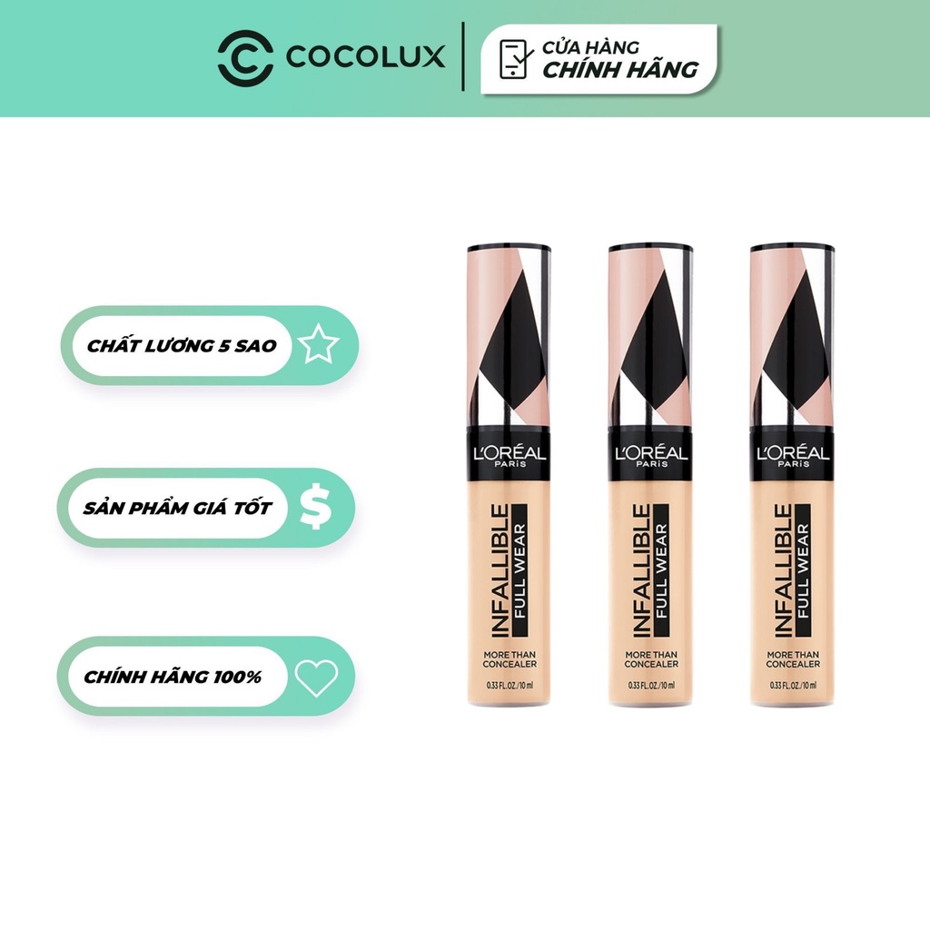 Kem che khuyết điểm Loreal Infallible Full Wear Cocolux