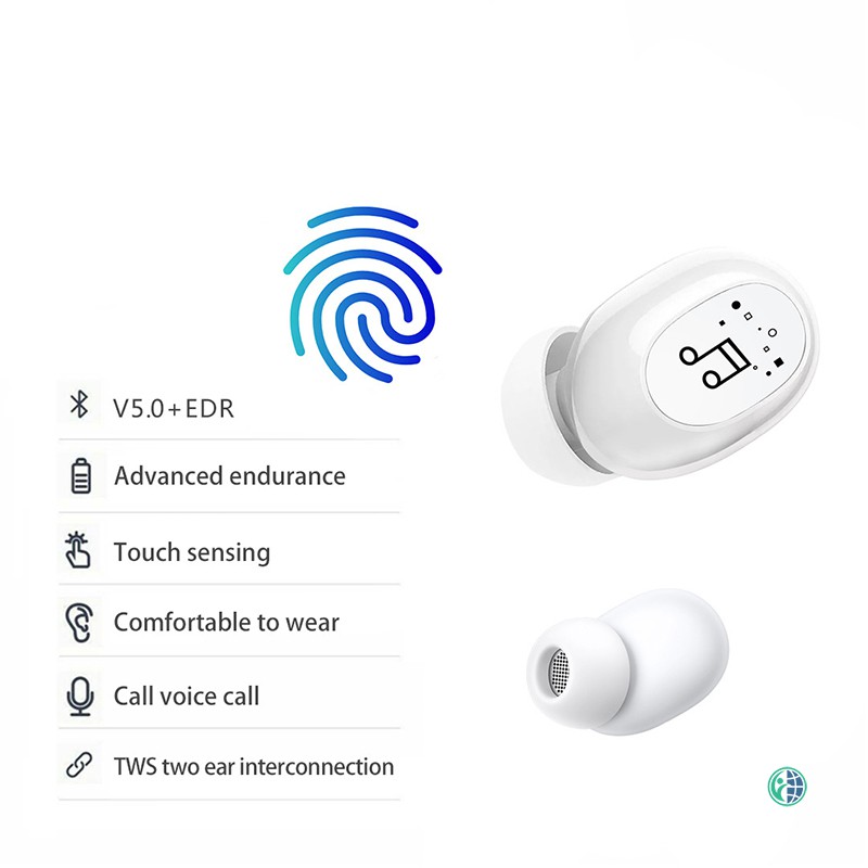 VN Tai Nghe Bluetooth Không Dây Mini S8 Tích Hợp Mic