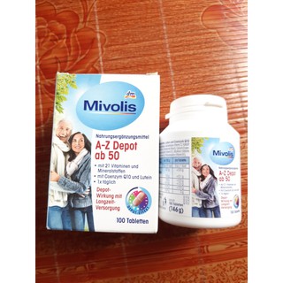 Viên uống Vitamin tổng hợp A-Z cho người trên 50 tuổi