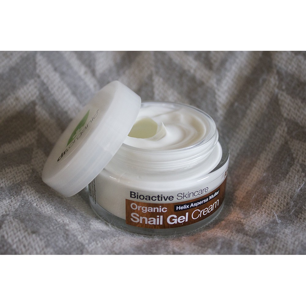 Kem dưỡng da chống lão hóa tinh chất ốc sên Dr.Organic Snail Gel 50ml