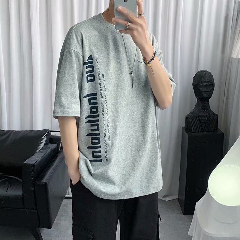 Áo thun tay lỡ Size lớn M-3Xl phong cách Hàn Quốc cho nam | BigBuy360 - bigbuy360.vn