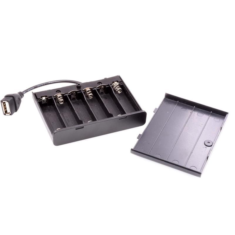 Hộp Đựng Pin AA Size 2/3/4/6/8 Ngăn Tiện Dụng