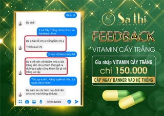 Combo 20v vitamin cấy trắng