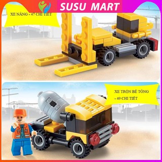 LEGO XẾP HÌNH XÂY DỰNG THÀNH PHỐ 2001 393 CHI TIẾT XẾP HÌNH TRÍ TUỆ CHO BÉ XẾP HÌNH LEGO SuSu Mart