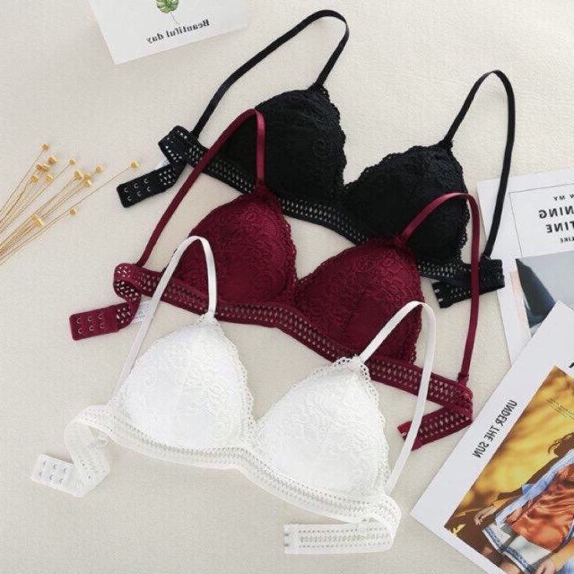 Áo Bra đệm mỏng, ren phối đẹp | BigBuy360 - bigbuy360.vn