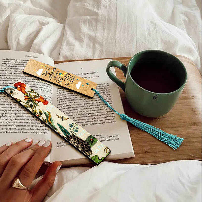 Bộ 30 Thẻ Đánh Dấu Trang Sách Trống Thủ Công Tự Làm