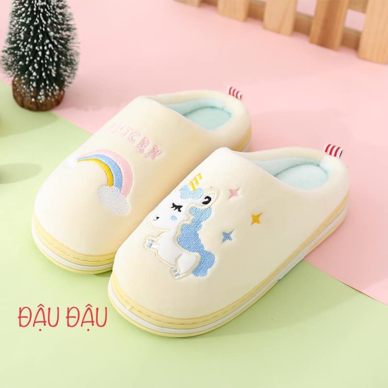 DÉP BÔNG UNICORN CHO BÉ