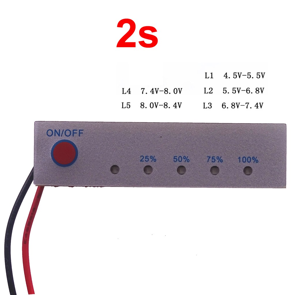 Bo Mạch Kiểm Tra Pin Sạc Lithium 2s 3s 4s 18650 Li-ion Có Màn Hình Hiển Thị Lcd