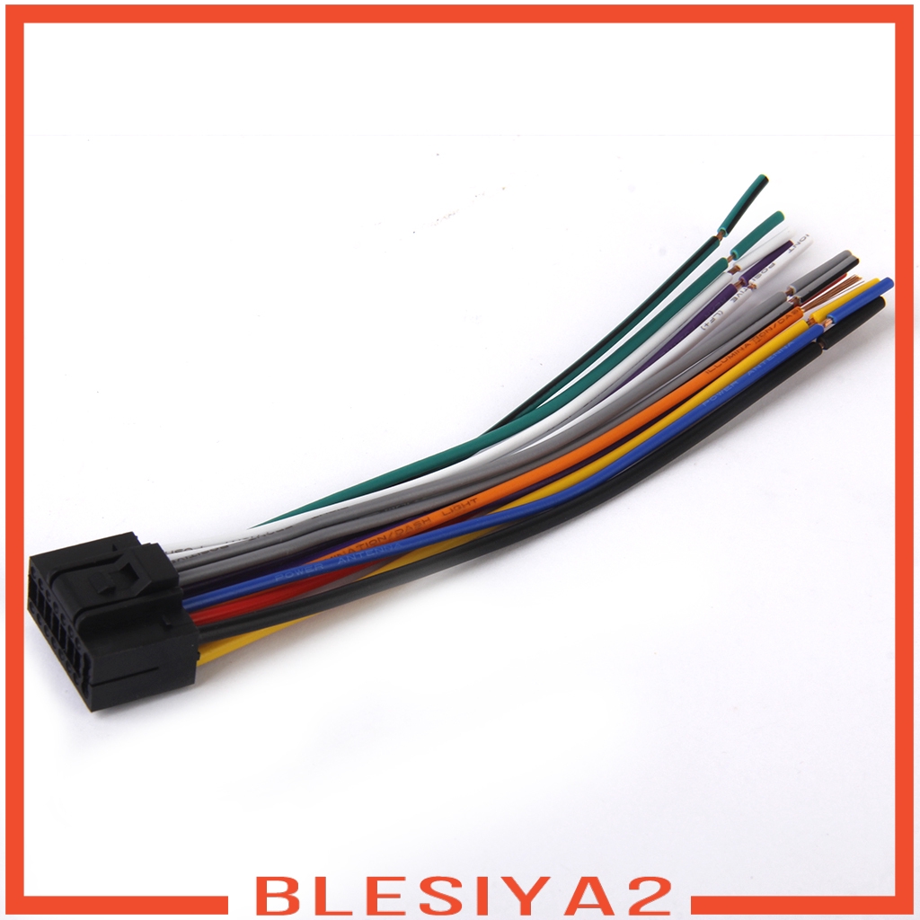 Bộ 2 Dây Cáp Cắm Đầu CD Radio Kenwood Cho Xe Hơi