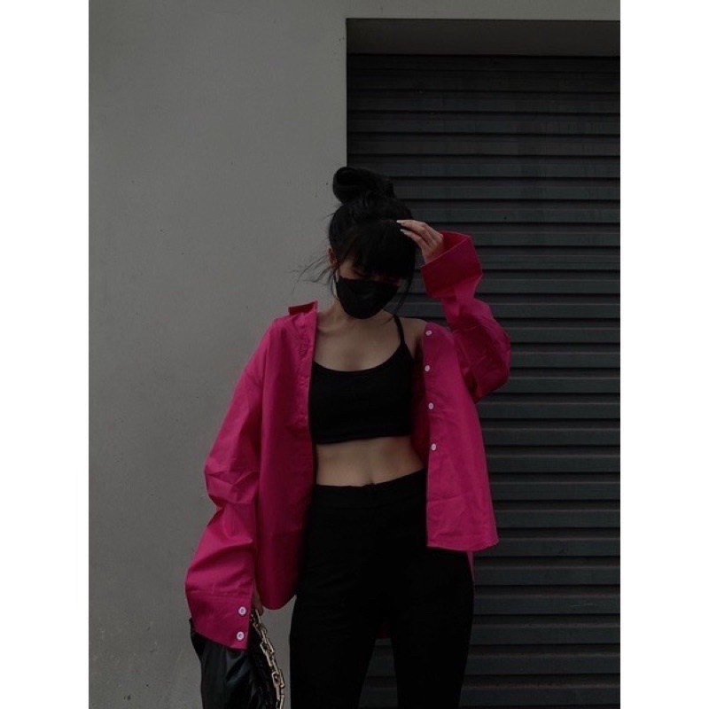 Áo sơ mi hot trend nhiều màu - Mã A001