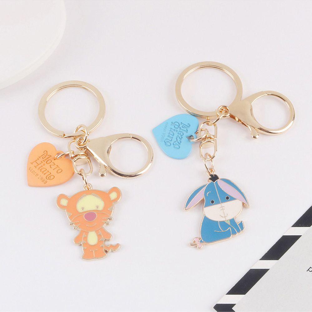 Móc Khóa Hình Heo Con Bằng Kim Loại Sáng Tạo Thời Trang