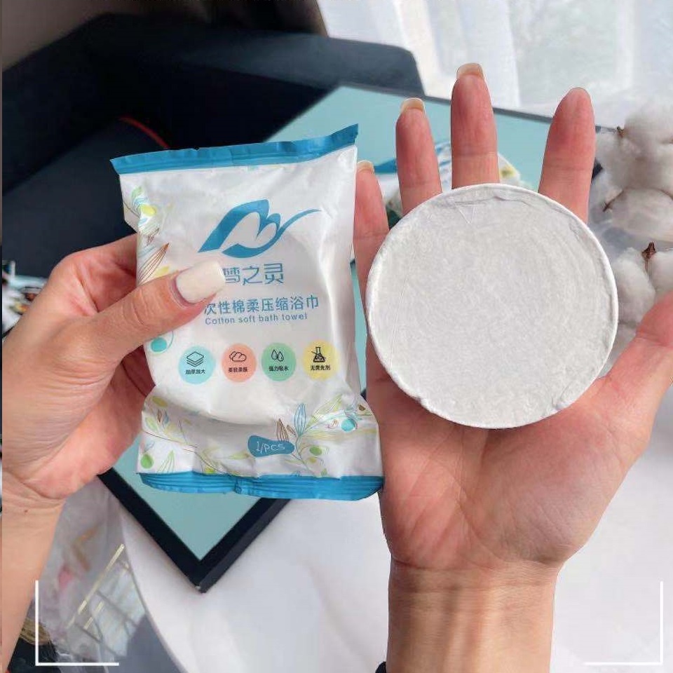 Khăn Tắm Nén Du Lịch Dùng 1 Lần 70x140cm