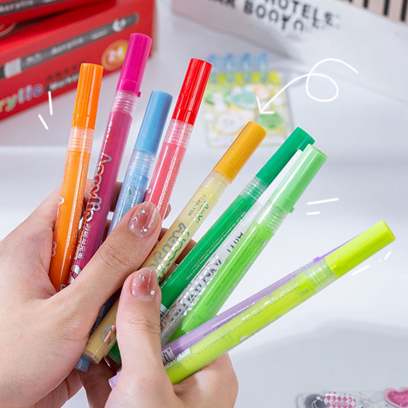Bút Đánh Dấu Acrylic Nhiều Màu Sắc Dành Cho Học Sinh DIY