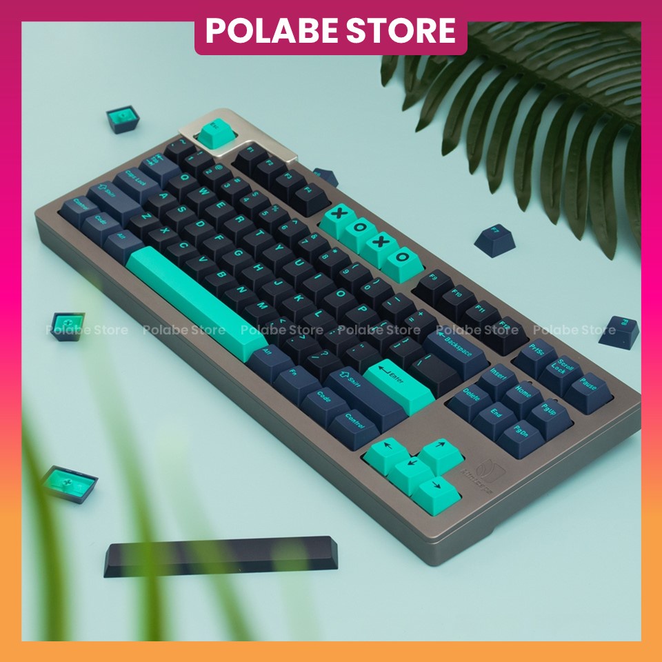 Nút bấm nhựa Keycap Dark Hammerhead Shark Cherry Profile double shot bàn phím cơ Keycap Fishing Shoko Polabe Store