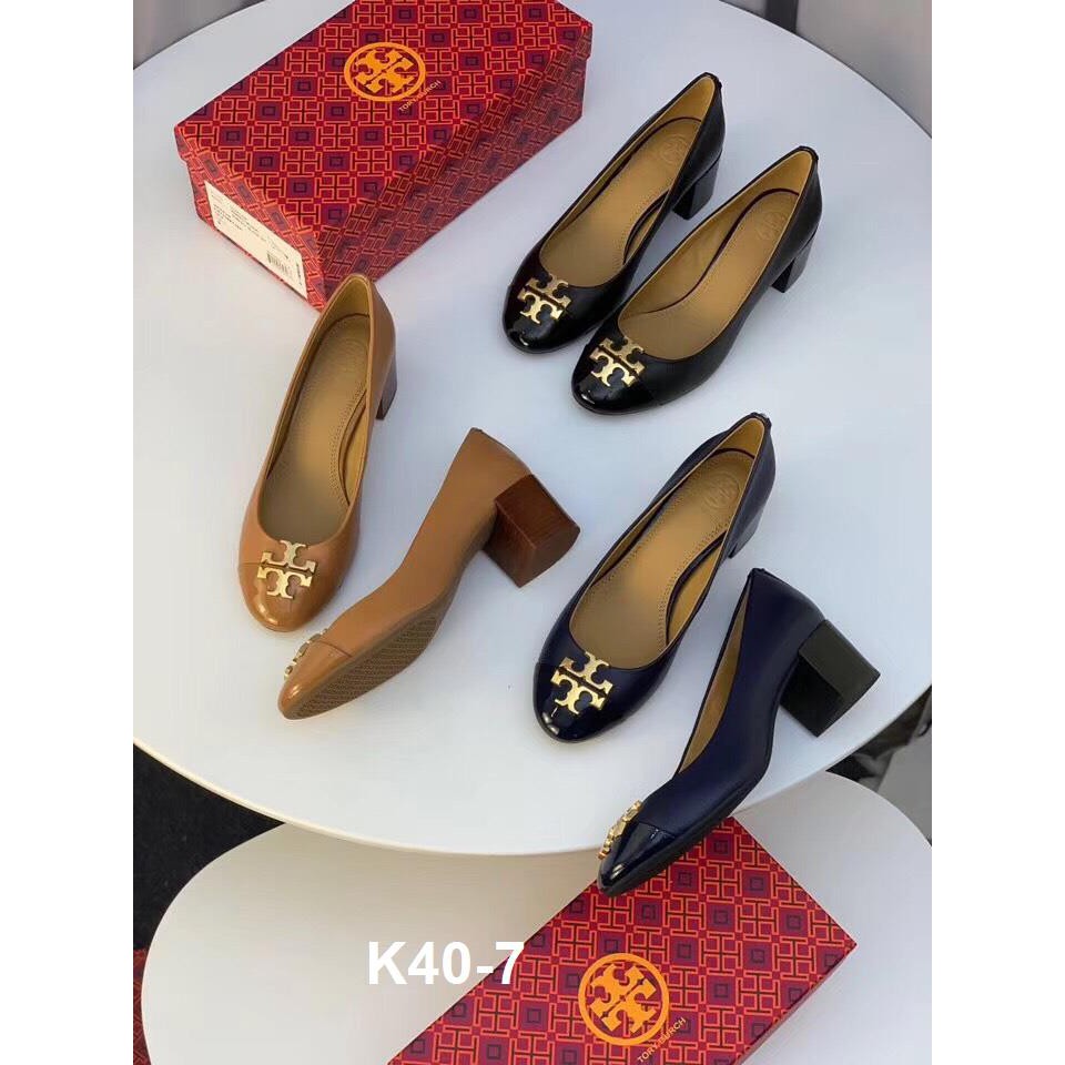 K40-7 Tory Burch giày cao 5cm siêu cấp