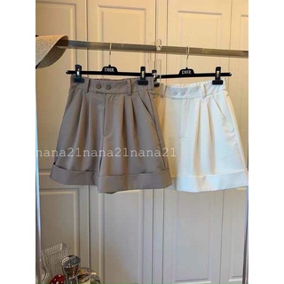 Quần short hai khuy gấp gấu Nana21 Nanastore21