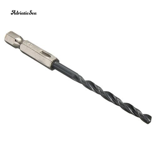 Bộ 15 Mũi Khoan Thép Gió Bọc Titanium Kích Thước 3 4 5Mm Hexshank