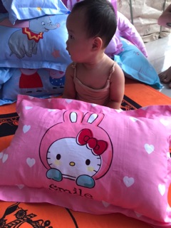 Gối trẻ em 100% cotton