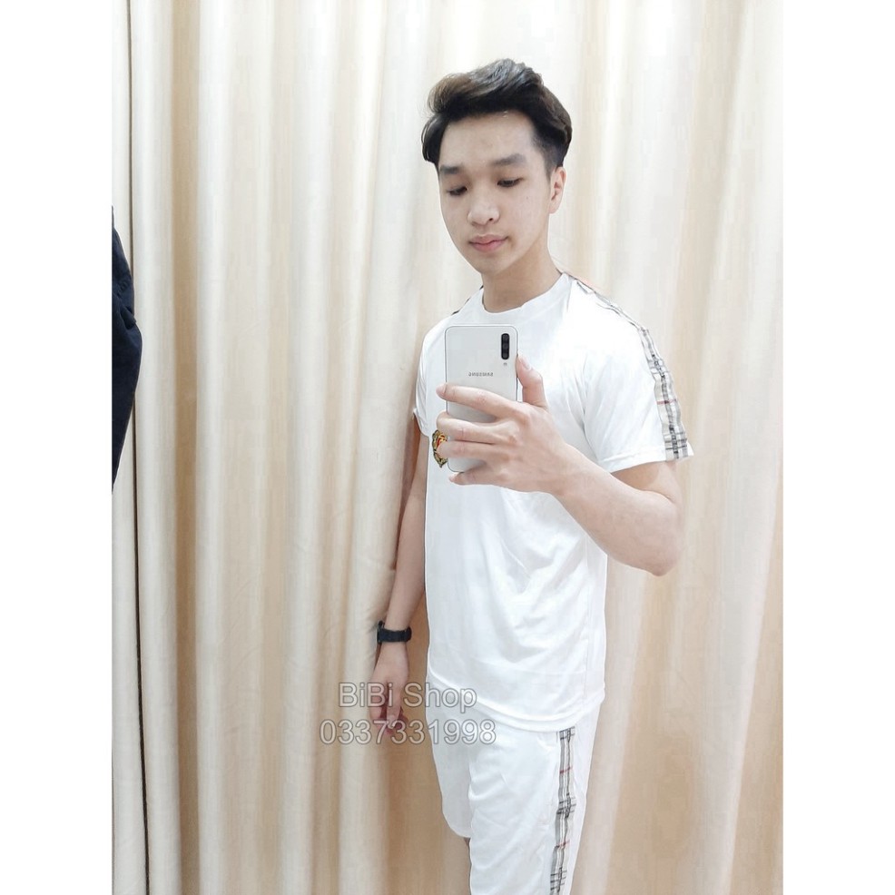 [ẢNH THẬT]Bộ Đồ Nam, Bộ Hè Nam Thêu Logo Vương Miện B Cao Cấp BB21 | BigBuy360 - bigbuy360.vn