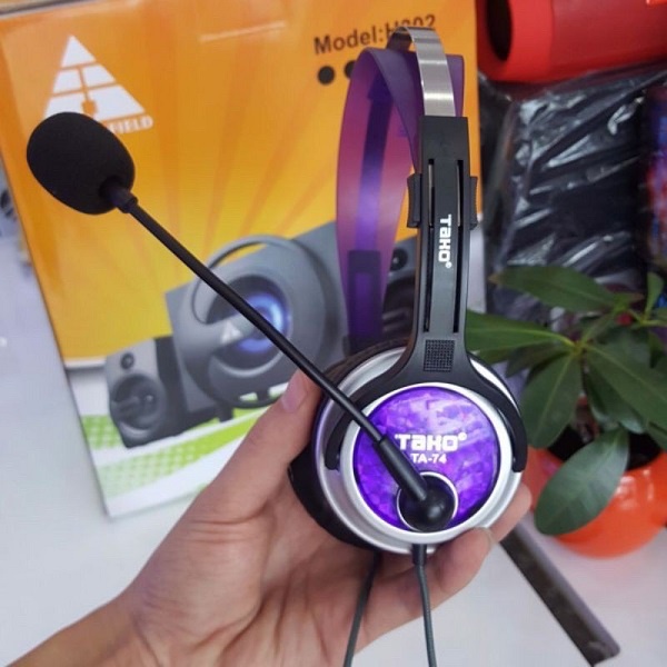Tai Nghe Có Mic Tako TA74 - Headphone Học Tiếng Anh