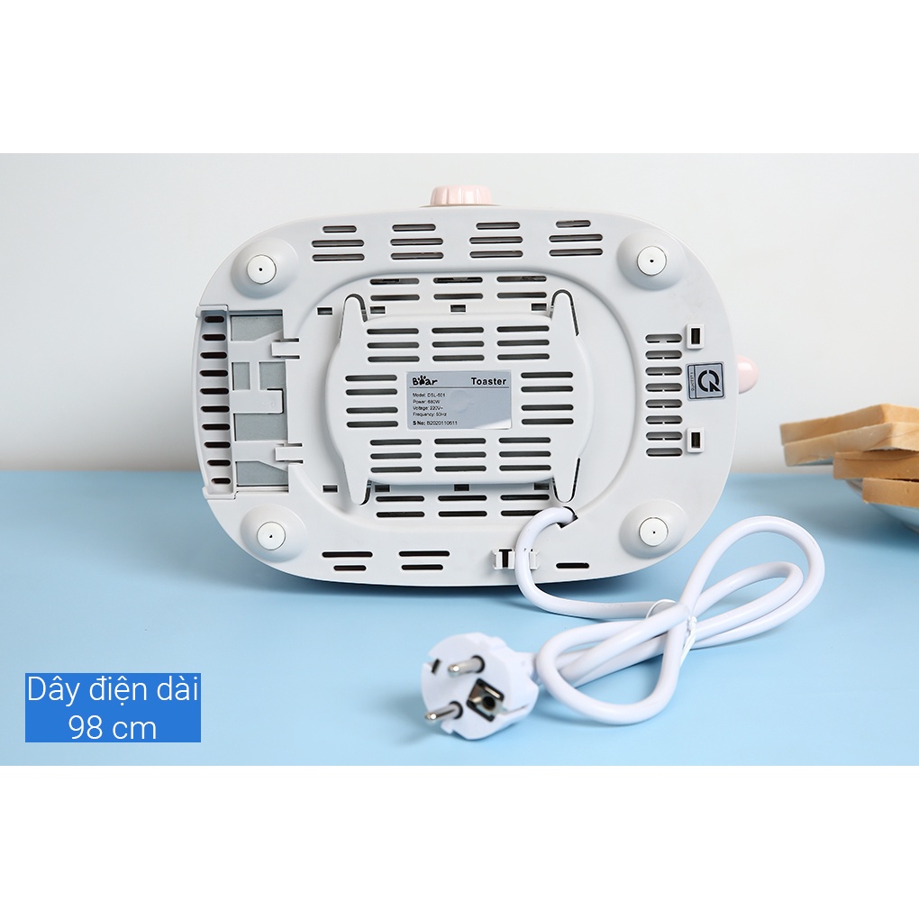 Máy nướng bánh mì Bear DSL-601 - Hàng chính hãng