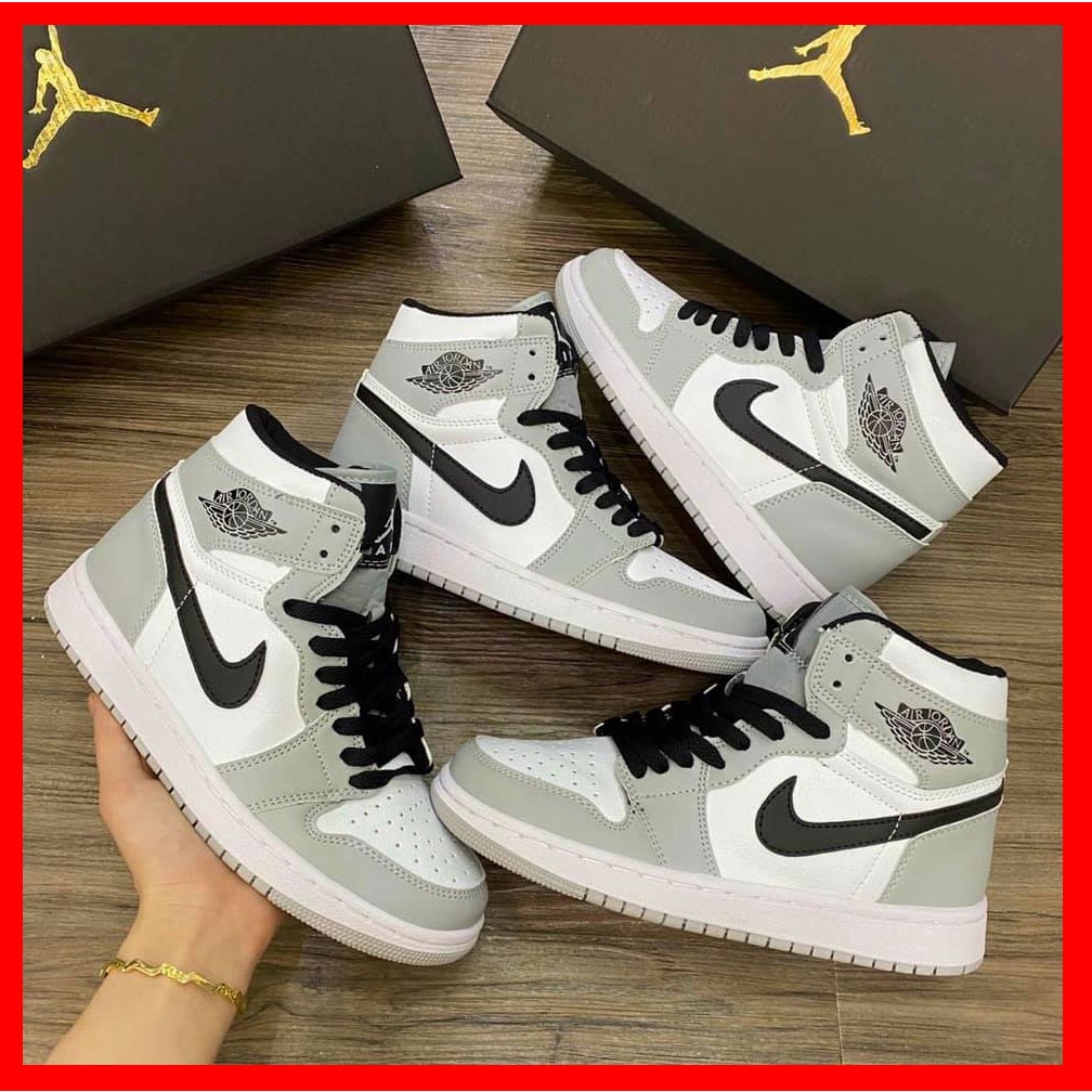 Giày Jordan Giày JD 1 PANDA CỔ CAO Xanh Trắng Cao Cổ Hàng Cao Cấp nam nữ | BigBuy360 - bigbuy360.vn