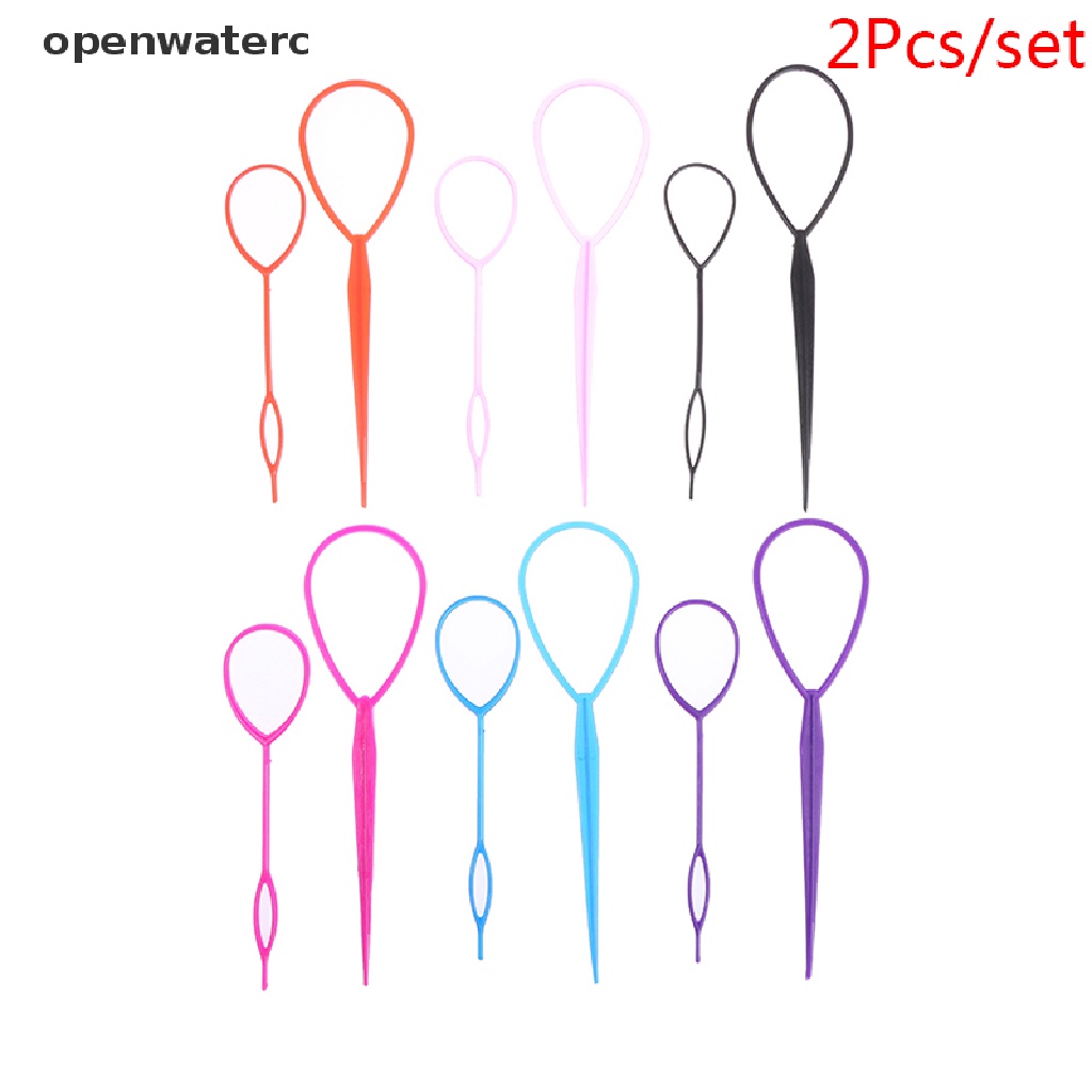 [Hàng mới về] Set 2 dụng cụ hỗ trợ thắt bím tóc đuôi ngựa