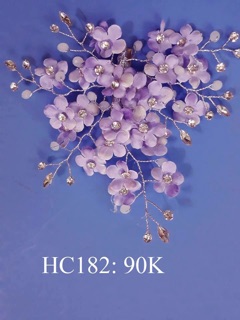 Hoa cài tóc cô dâu (mẫu cài HC052)