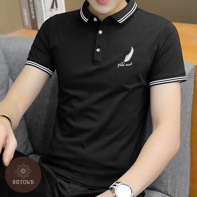 Áo Polo nam 2021 cổ bẻ thời trang thêu Logo đơn giản nam tính | BigBuy360 - bigbuy360.vn