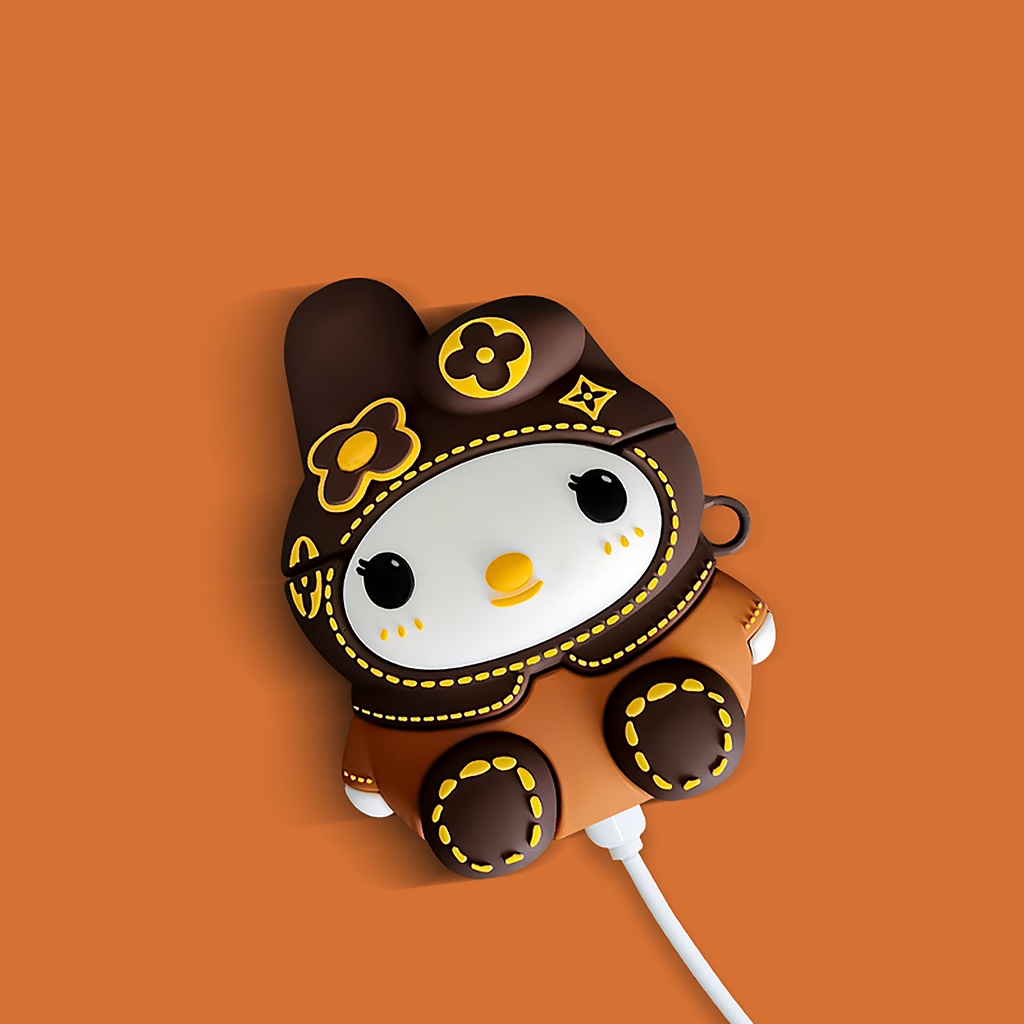 Vỏ Bảo Vệ Hộp Sạc Tai Nghe AirPods Pro2 Generation AirPods3  2021 3rd Kết Hợp Bảo Vệ Tai Nghe AirPods Pro Ốp Ốp Điện Thoại Bảo Vệ Toàn Diện Cho AirPods1 / 2 1