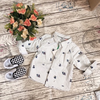 Áo sơ mi mickey zara
