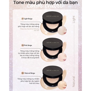 Phấn nước April Skin Magic Snow Cushion (mẫu mới)
