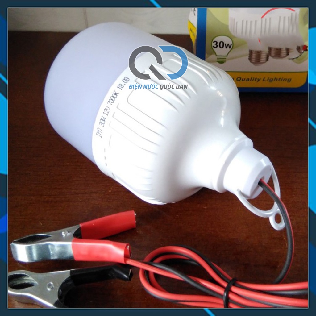 [GIÁ RẺ QUỐC DÂN] Bóng đèn Led kẹp bình ắc quy 12V