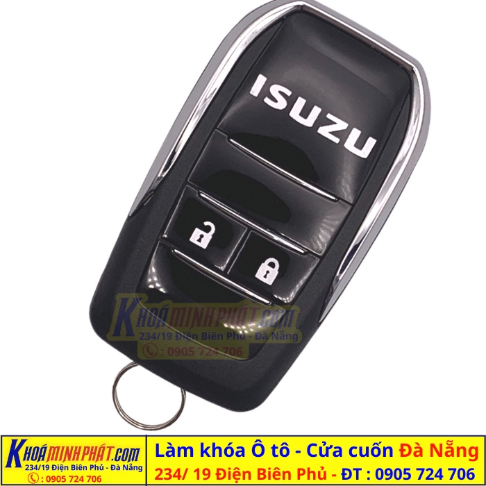 Vỏ chìa khóa xe Isuzu Mux, Dmax đời 2020-2023 Vỏ Khóa Ô tô Đà Nẵng