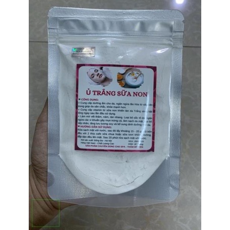 500gr Bột Ủ trắng Sữa Non kích trắng an toàn handmade.