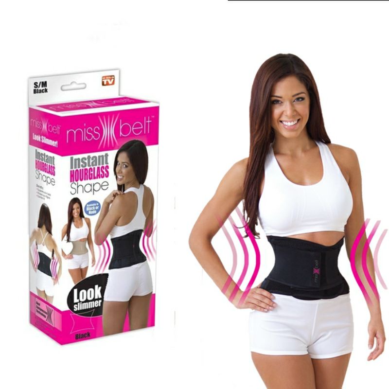 Đai nịt bụng giảm mỡ Miss Belt cho Mẹ sau sinh 3071 - cho vòng eo thon gọn - DHS