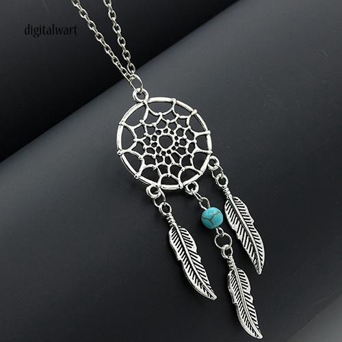 Dây chuyền hợp kim mặt dreamcatcher cá tính trẻ trung dành cho nữ