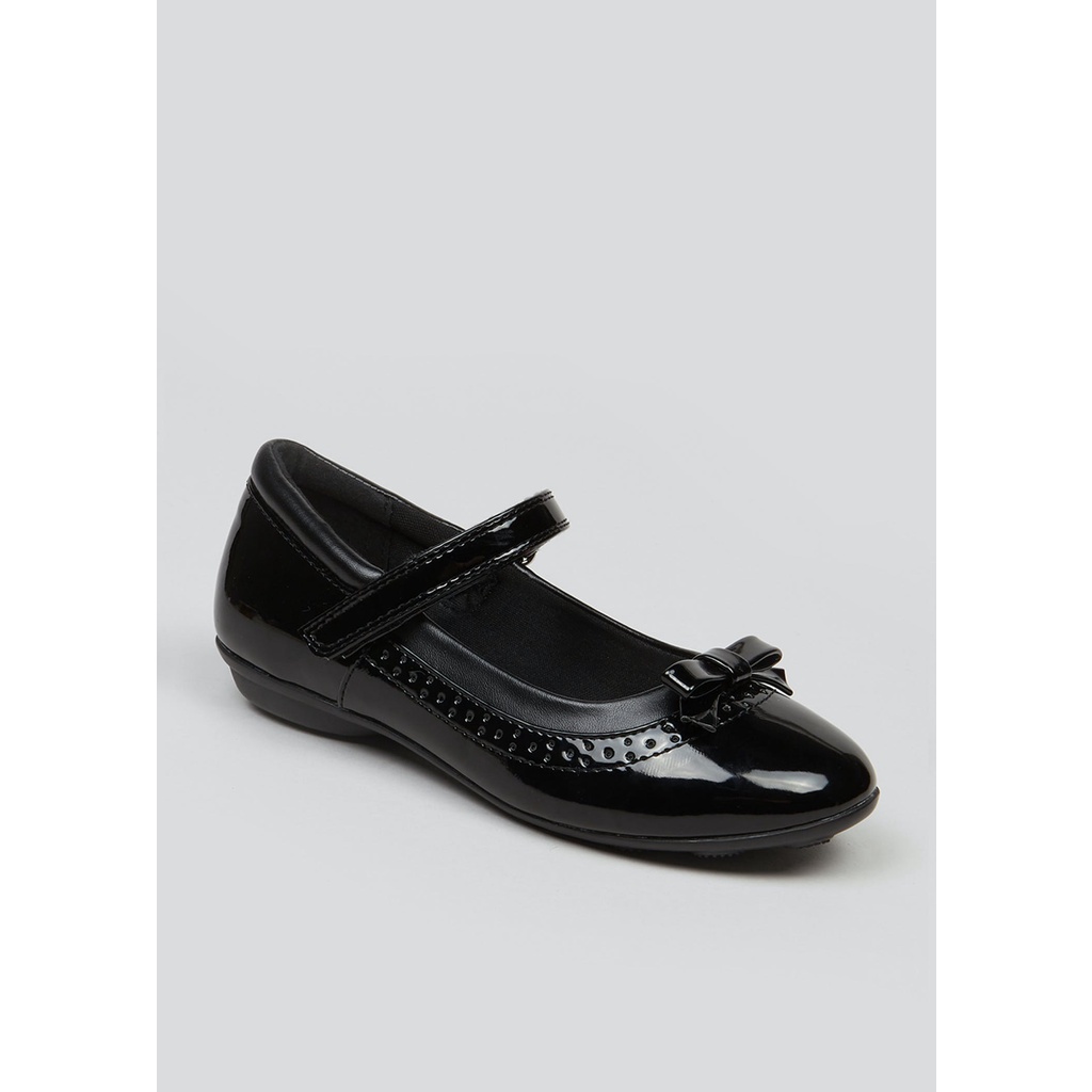 Giày búp bê đen school shoes Matalan _hàng chính hãng authentic