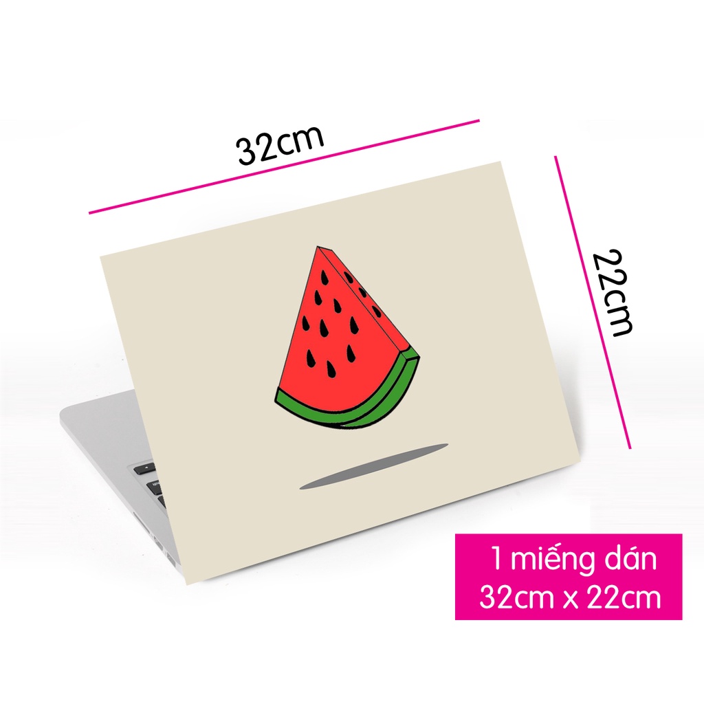 Bộ Dán Skin Decal Trang Trí Laptop Hoạt Hình LTHH - 938